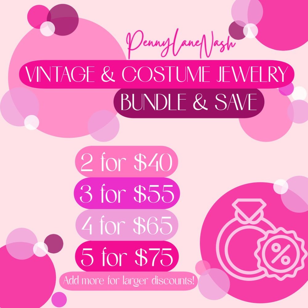 JEWELRY SALE! Vintage & Costume Jewelry - Bundle & Save! - Picture 1 of 1